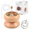 Shop Lc Seed Bead Spinner With Big Eye Beading Needle, Clay Bead Spinner Kit Waist Beads Kit For Jewelry Making Bracelet Maker Stringing Pinewood Wooden Crafting Gifts